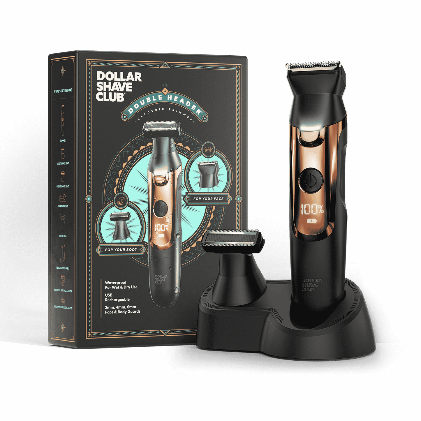 Double Header Electric Trimmer