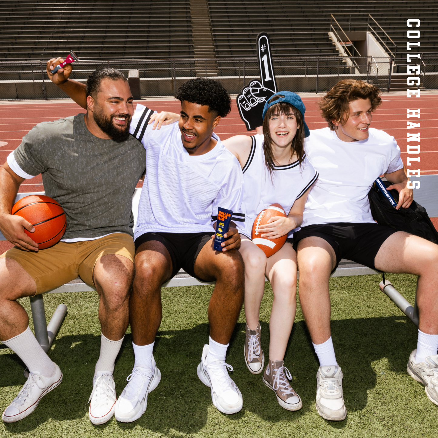 University of Arkansas Diamond Grip Handle